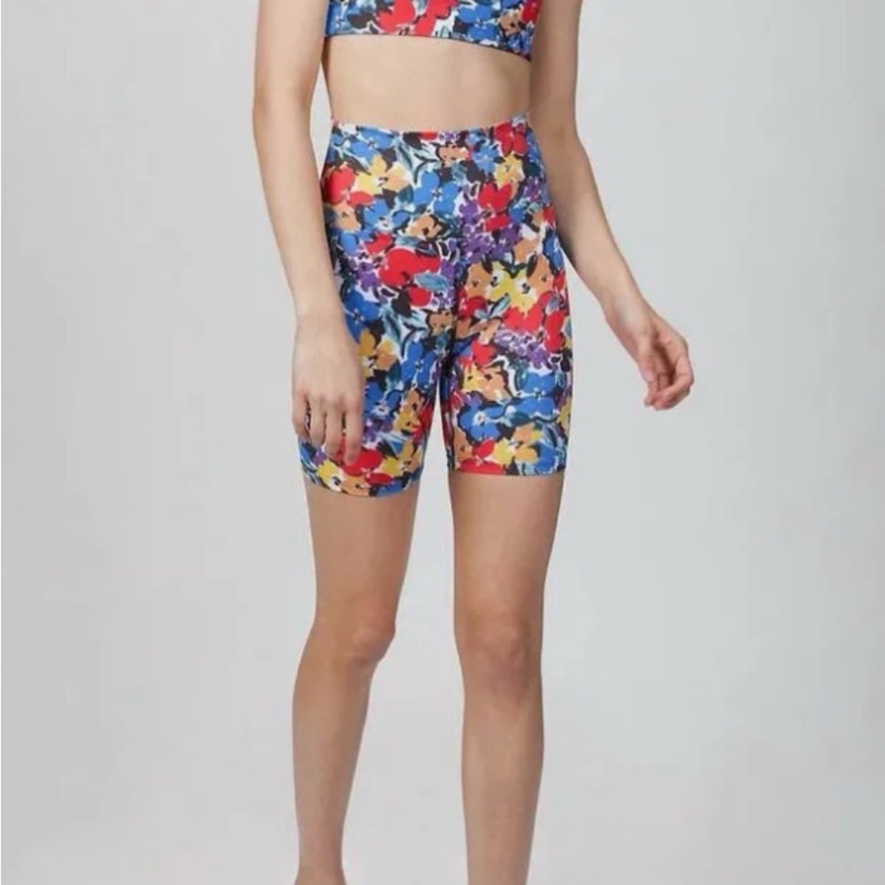 Beach Riot Multicolor Floral Puffer Jacket - Picture 2 of 6